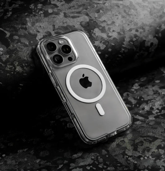 Spigen Ultra Hybrid Anti Yellow T MagFit Back Cover Case For All iPhone