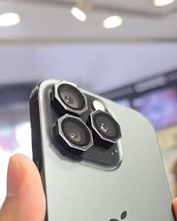 Screw-Style Camera Lens Protector Set for All iPhone Pro & Pro Max (3-Pack)