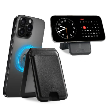 MagLock Wallet Pro With Adjustable Stand